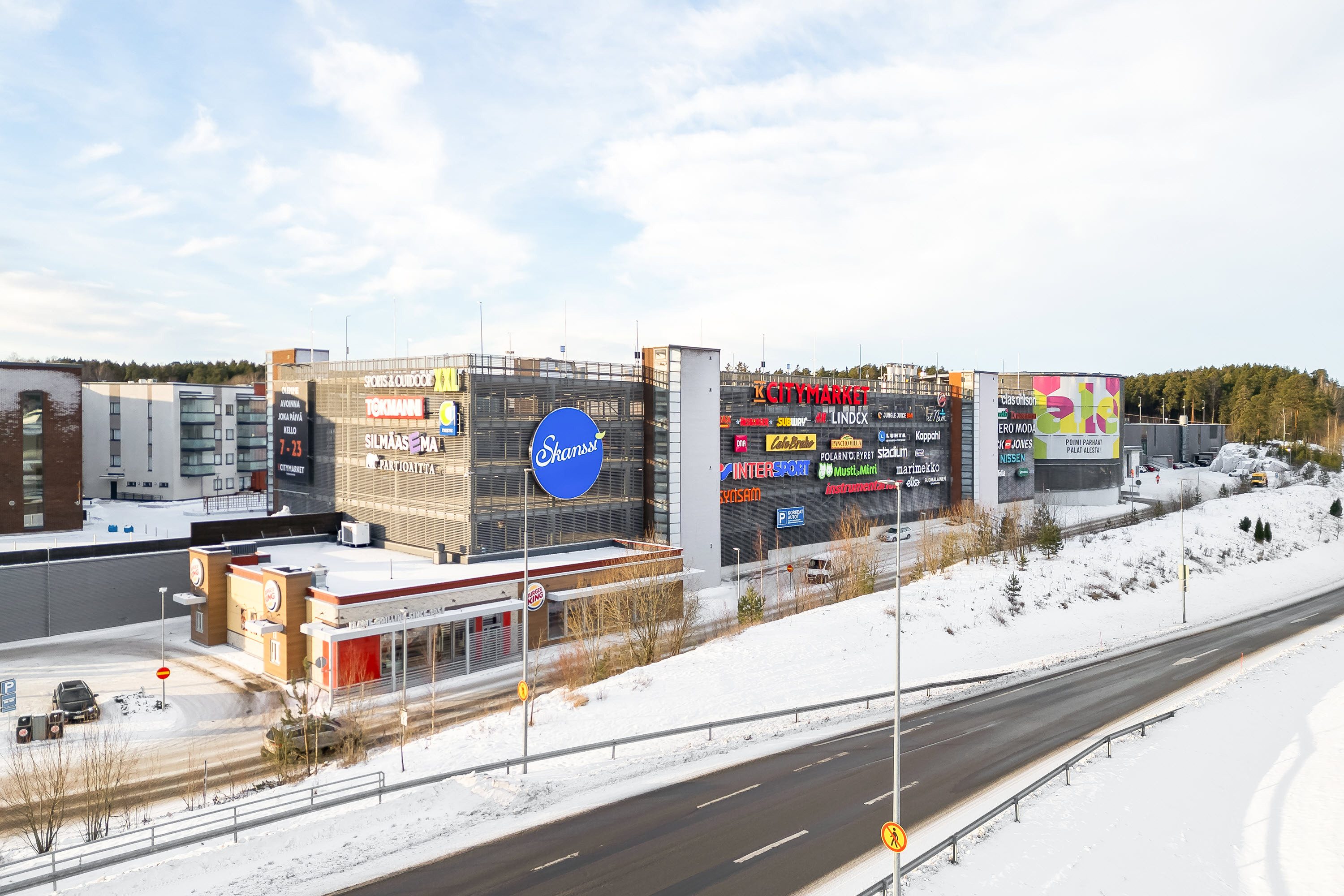Skanssi shopping center, Finland